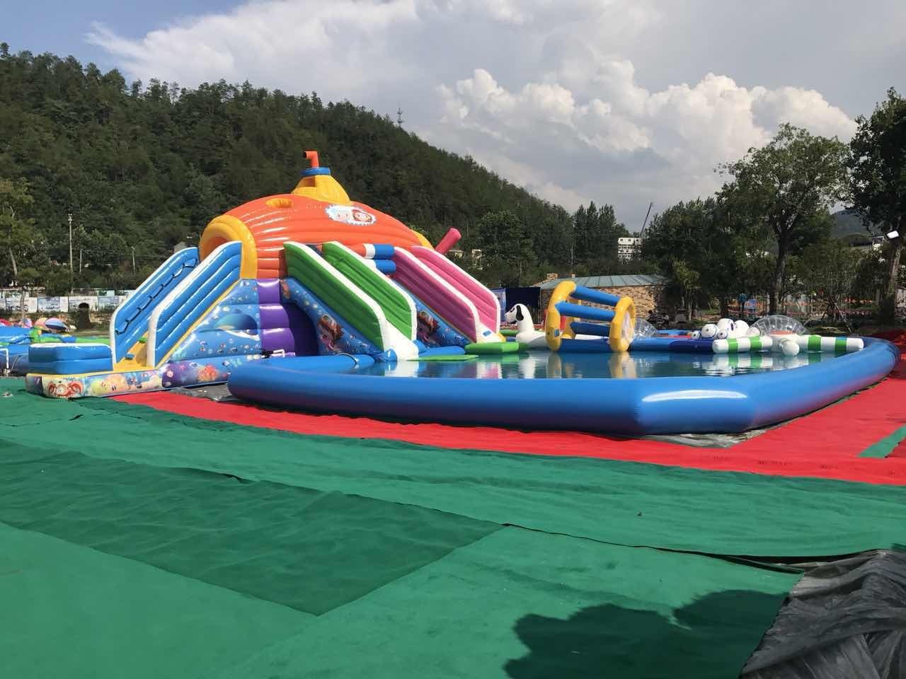 重庆深海潜艇儿童乐园充气游泳池