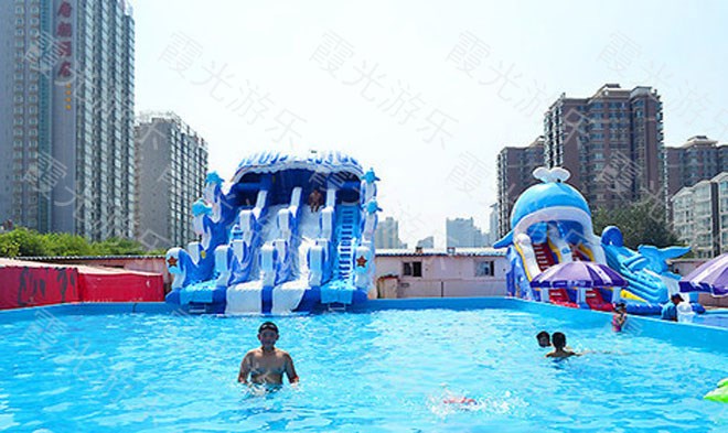 重庆大型充气游泳池