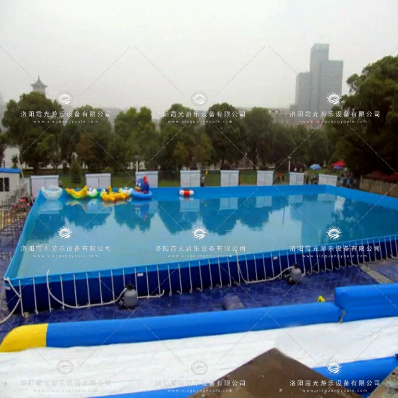重庆大型支架游泳池